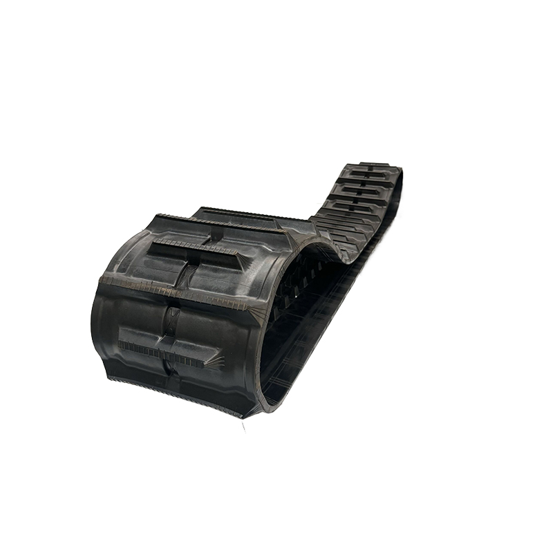 Resilient Shock-Absorbing Rubber Track for Construction Machinery (350*90)