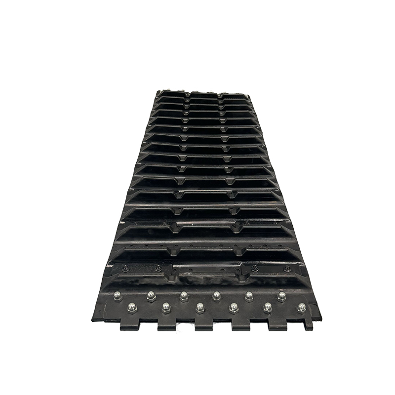 China Wholesale Agricultural Excavator Tractor 350*90 150*60 Black Rubber Track