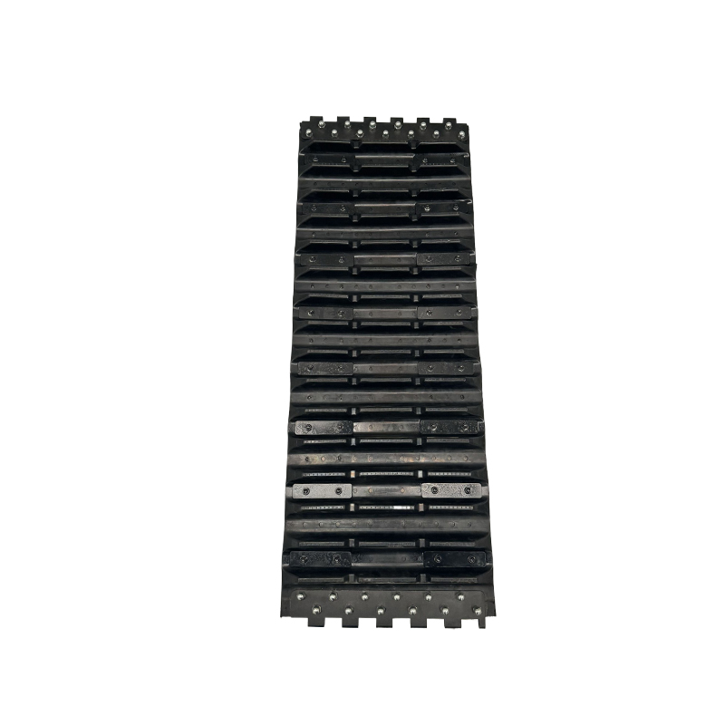 China Wholesale Agricultural Excavator Tractor 350*90 150*60 Black Rubber Track